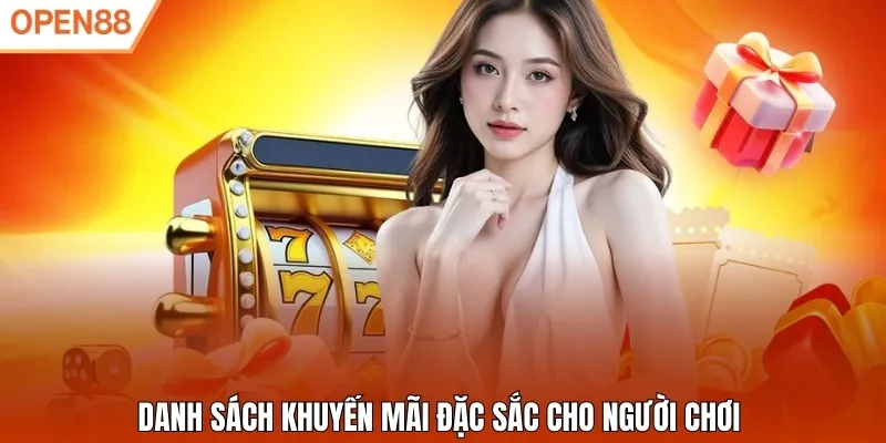 Danh sách khuyến mãi đặc sắc cho người chơi